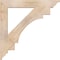 Ekena Millwork Merced Traditional Smooth Bracket, Douglas Fir, 3 1/2"W x 28"D x 28"H BKT04X28X28MRC01SDF - alternate 2